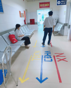 Lối vào Cửa số 1 Khoa Khám bệnh